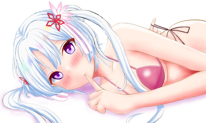 水着芳乃@千恋万花を塗り塗り。
今日はここまで。 