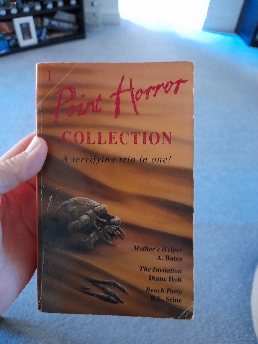 north_bookworm1's tweet photo. Do you ever revisit books you read when you were younger? I've just finished this #pointhorror collection that I used to own when a teen. Still gripping and causing me to question who was the bad guy. Totally in the mood for spooky season now. #beathebacklog https://t.co/o7r4D5VpwG