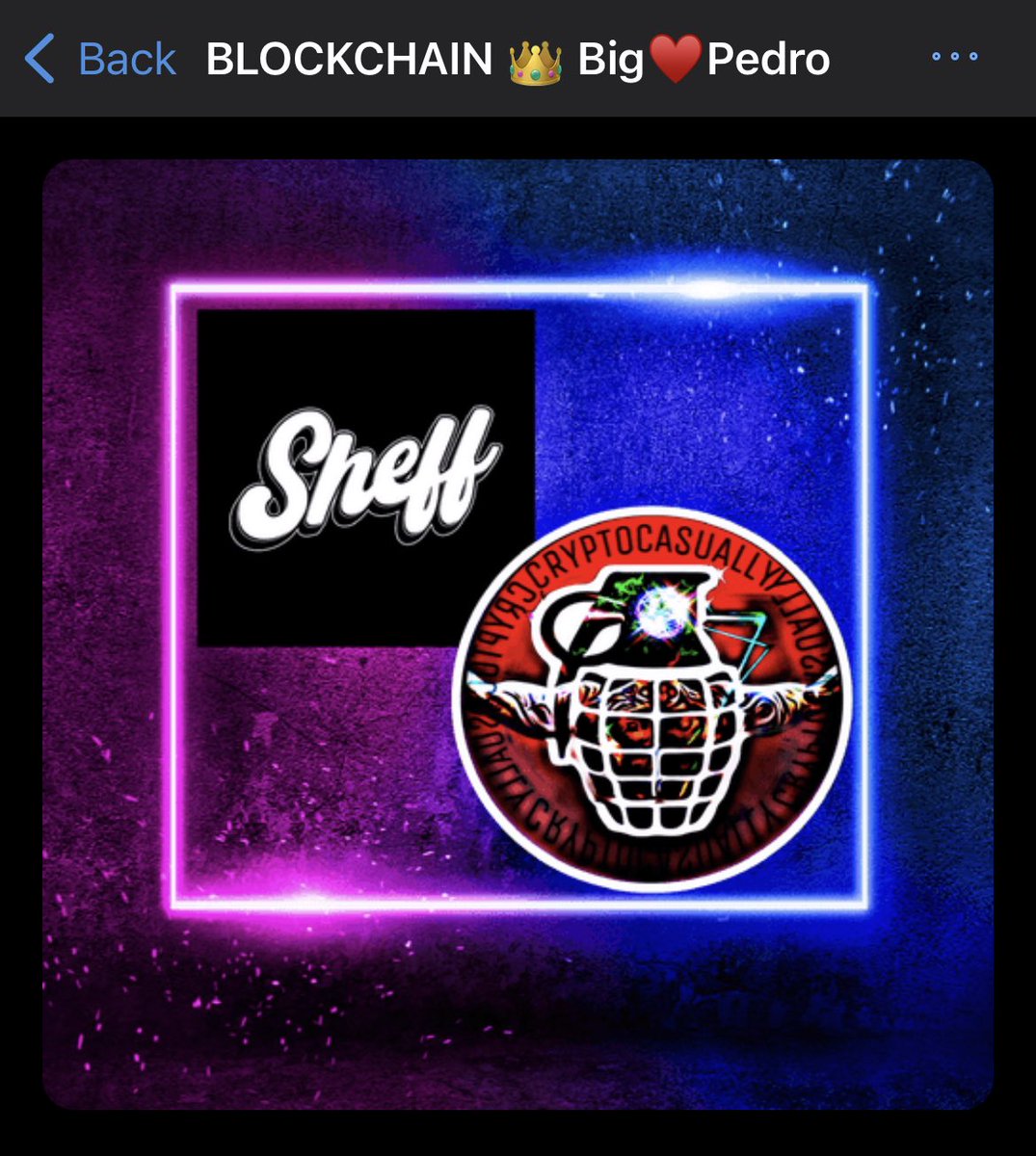 cryptodaddyof5's tweet photo. Huge shout out to my brother @crypto_casually for the dope as 1 of 1! Love the soundtrack! The grind don’t STOP! Keep doing your thing! Much love my brother! #cryptocasually #NFTsoundtracks #Web3Artist https://t.co/GxfsCvjzO7
