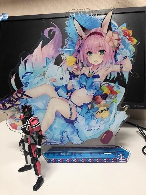 でっか花月ちゃん今日も可愛いねいやデカすぎんだろ… 