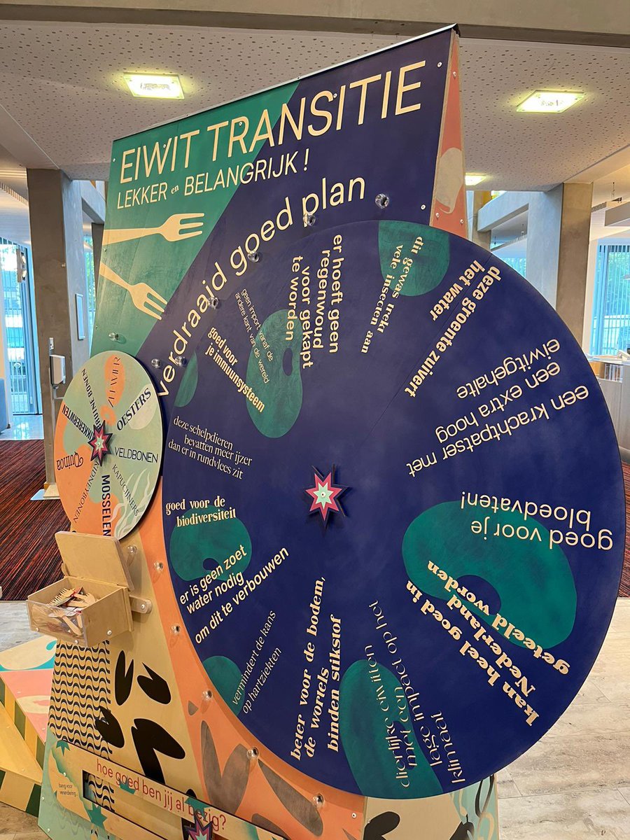 Goed dat het gesprek over de eiwittransitie overal gevoerd wordt. Op de markt en ook op de <a href="/HZeeland/">HZ - handle holder</a>. Een initiatief van <a href="/FoodDeltaZld/">FoodDelta Zeeland</a> in samenwerking met de <a href="/foodcurators/">Foodcurators</a>. #Zeeland