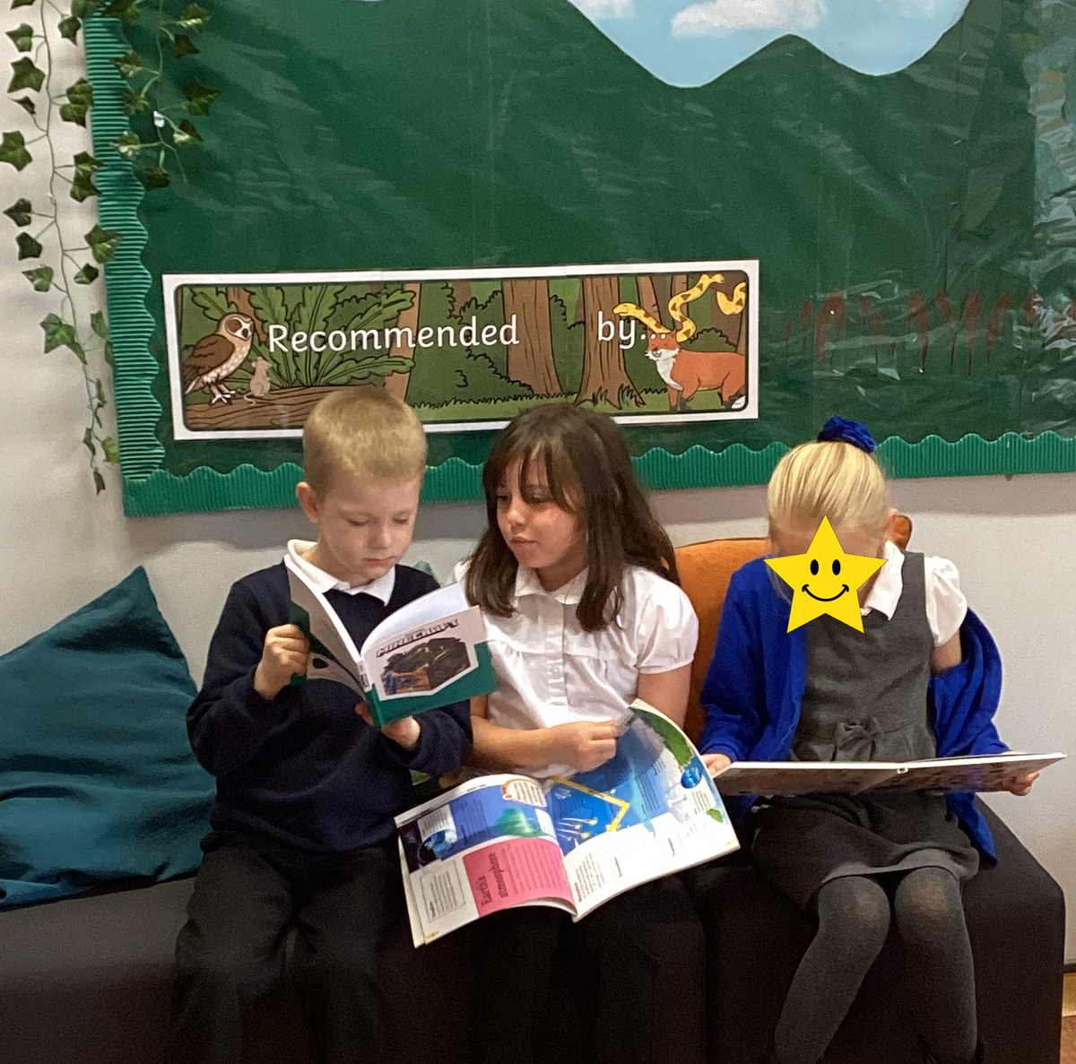 TempleLearning's tweet photo. It has been a very exciting week - we have opened our new Primary Phase Library!!
It is looking amazing and it is such a fabulous space in school to curl up with a book! Each class has a session per week to enjoy our new books! #lovereading #library #curlup #books https://t.co/68WNnOXc2E