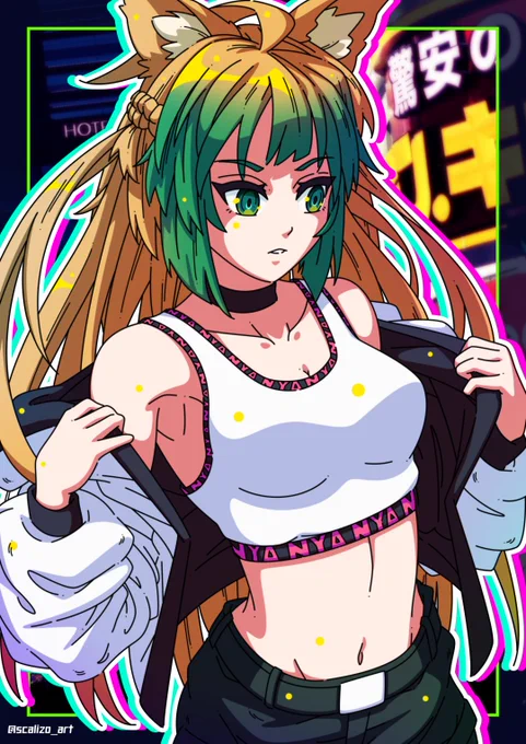 #世界私の絵柄変わりすぎだろ選手権 獣耳最高!!←2020      2022→ 