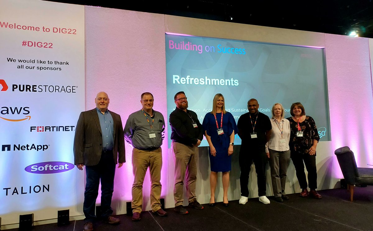Thank you to the #DIG22 Committee - nothing would have been possible without the dedication and energy they poured into the planning and delivery of the #conference! 

#CyberSecurity #infosec #Sustainability #cloud #UCISA #conference #HE #FE #connect #share #transform