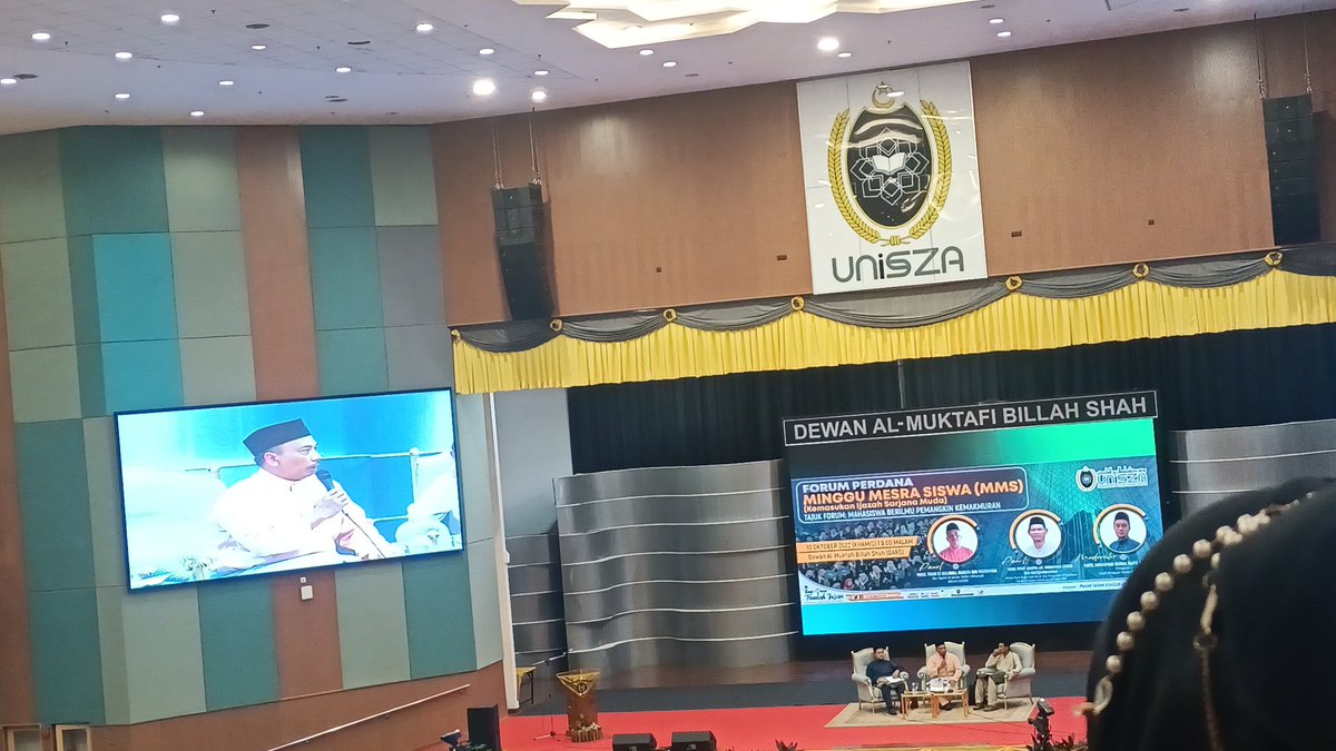 mizeilma's tweet photo. Forum perdana🤍
#MMSDegree2223 
#UniSZAPastiTahu 
#JommasukUniSZA 
#KeluargaUniSZA 
#SejahteraIPT https://t.co/VsroWICzkK