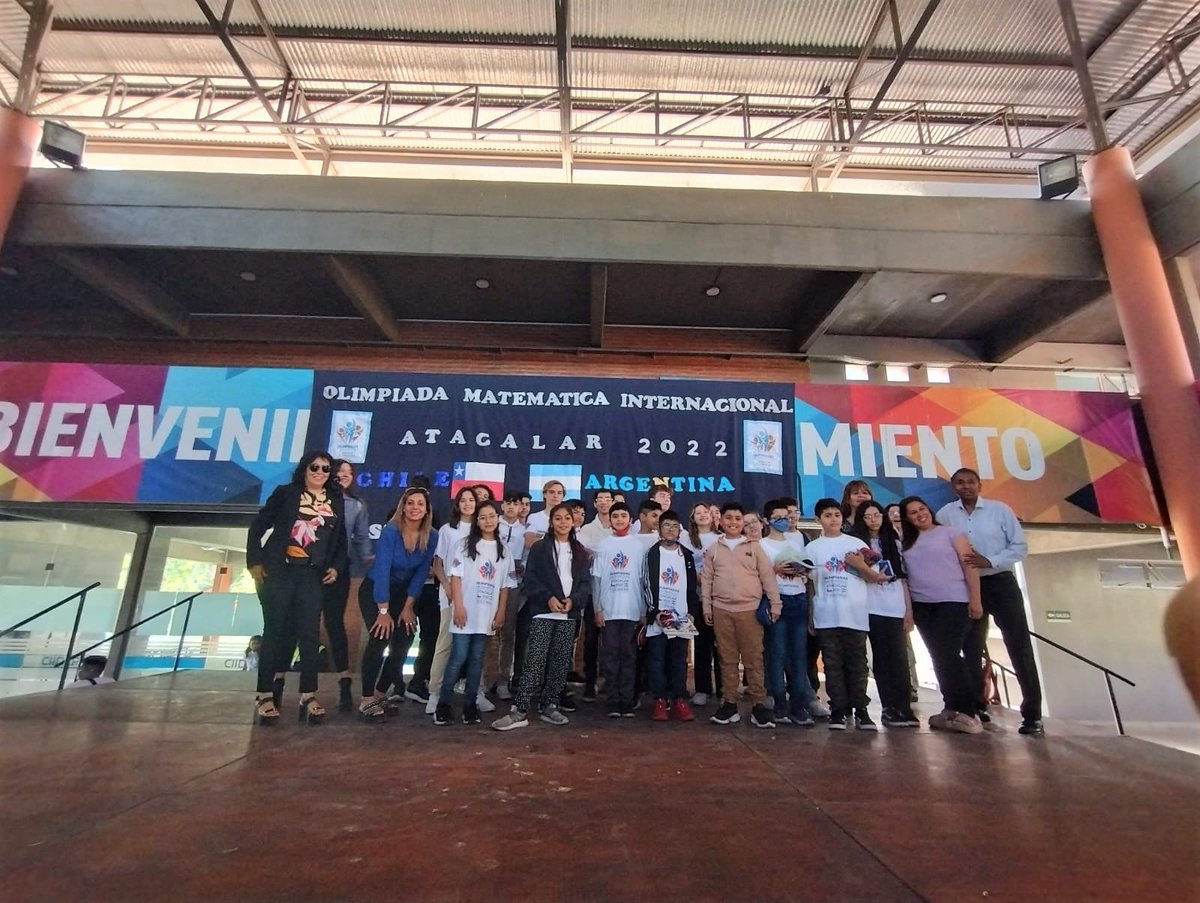 MarianoFerdez's tweet photo. La Olimpíada Matemática #ATACALAR se desarrolla exitosamente en la provincia 🇦🇷🇨🇱.
Hoy tiene lugar en el CIIDEPT la jornada de evaluación en la que participan más de 300 estudiantes de Argentina y Chile.
Un orgullo que Tucumán sea sede de este certamen internacional 💪. https://t.co/G8oFdhLdr4