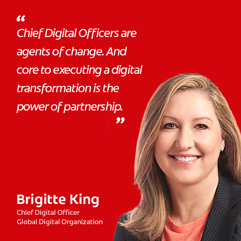 This week, Brigitte King, Chief Digital Officer, spoke at DATT Unplugged &amp; discussed crossing the bridge between #digitaltransformation and strategy. Brigitte also shared how Colgate-Palmolive is putting digital strategies &amp; capabilities in place to fuel our growth and people.