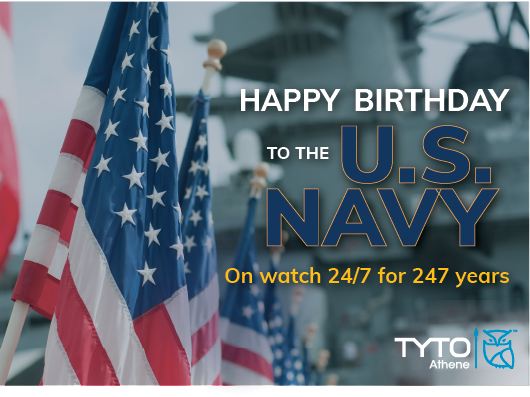 WeAreQuantumSky's tweet photo. Today marks the U.S. Navy’s 247th Birthday. Tyto Athene is a proud partner of the U.S. Navy, supporting its mission to remain fully ready to respond to and deter all emergent threats. 
#USNAVY https://t.co/otfTL0JEfF