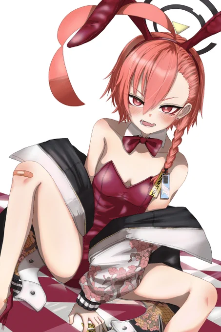 #ブルアカ  バニーネルちゃん 