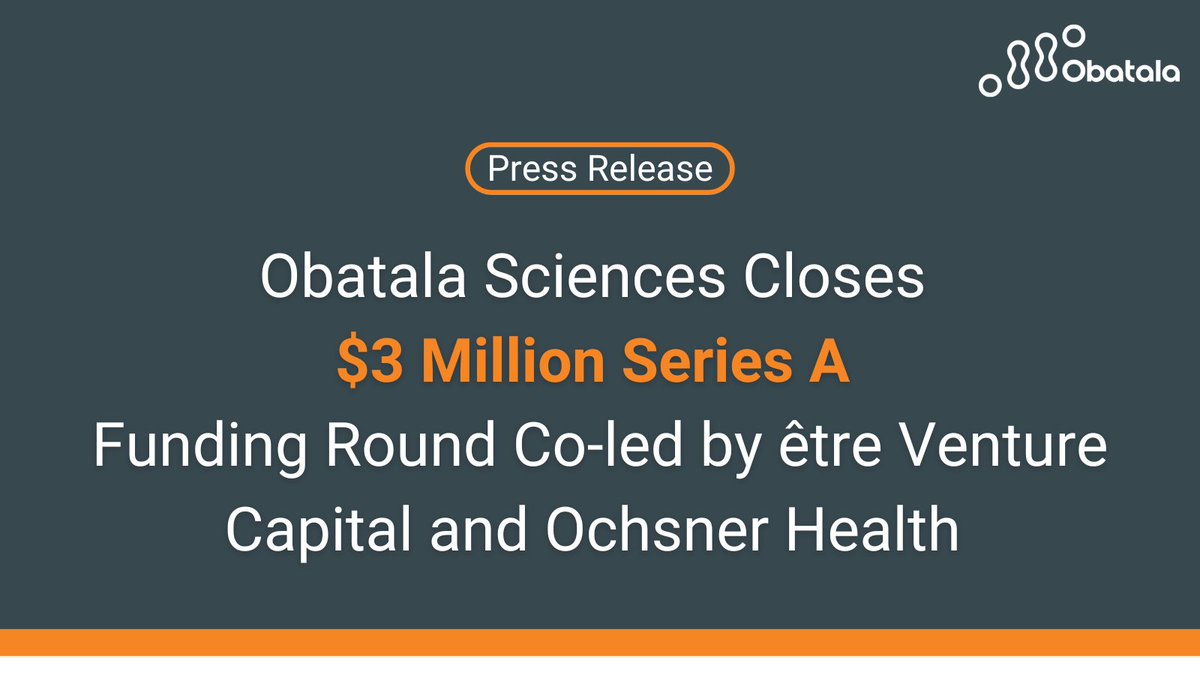 Obatala Sciences Inc tweet media