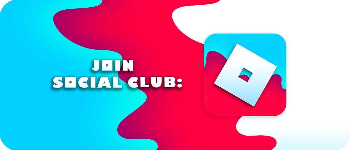 We're happy to celebrate that we have opened our Discord server!
Together with <a href="/Protopoly_/">PROTOPOLY</a> &amp; 
<a href="/Rover_roblox/">Rover</a> we created a discord to have input and feedback on our items!
We hope to gather alot people and create a Social club!

Join the Social club
discord.gg/PGdnyvHykg
#roblox