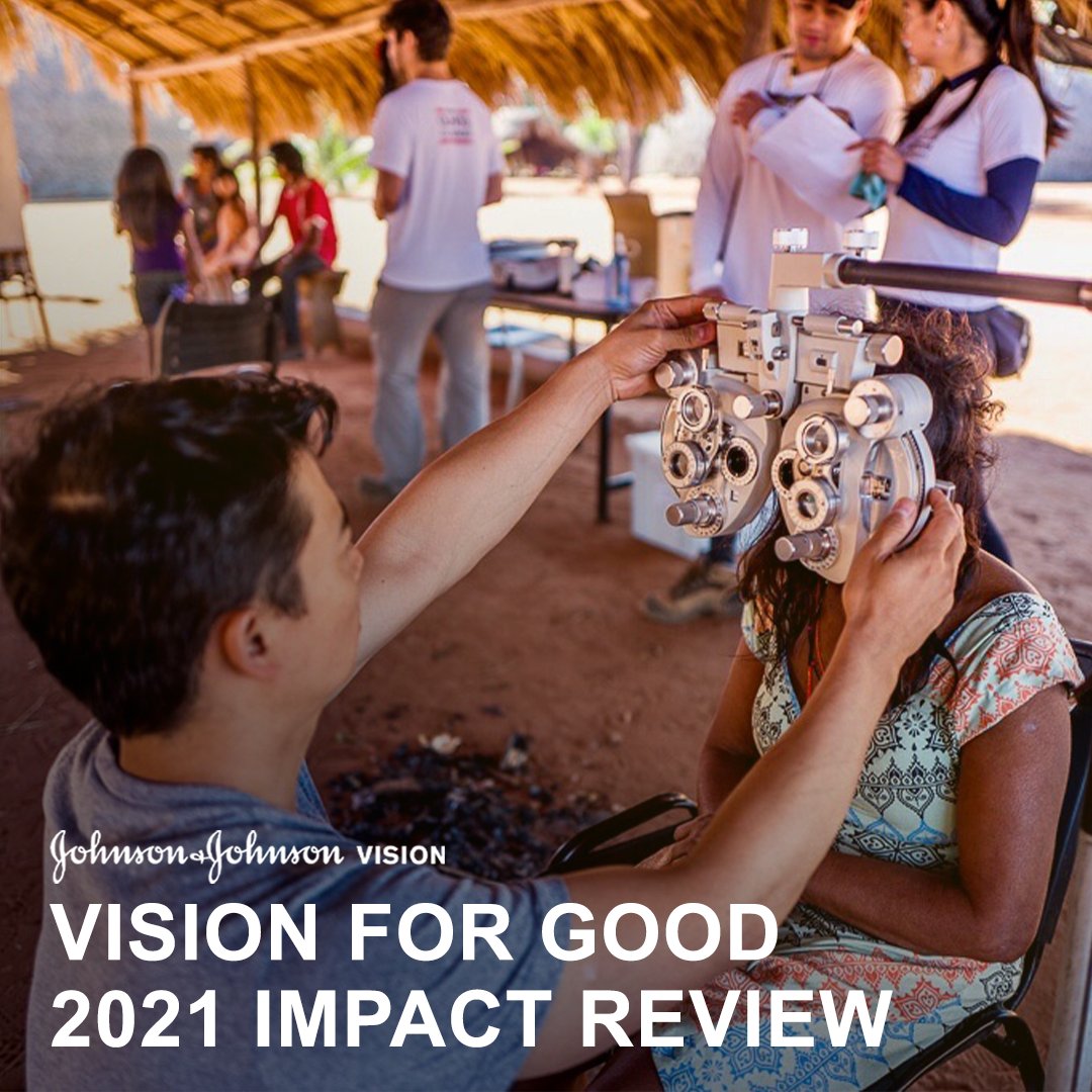 JNJMedTech's tweet photo. It's #WorldSightDay and we're celebrating by sharing what healthy sight can do for the world. Our #VisionforGood 2021 Impact Review shares the story of how we’re helping to change the trajectory of eye health. Read more: https://t.co/s0wcaIiX5F https://t.co/kZOpxdzFxk