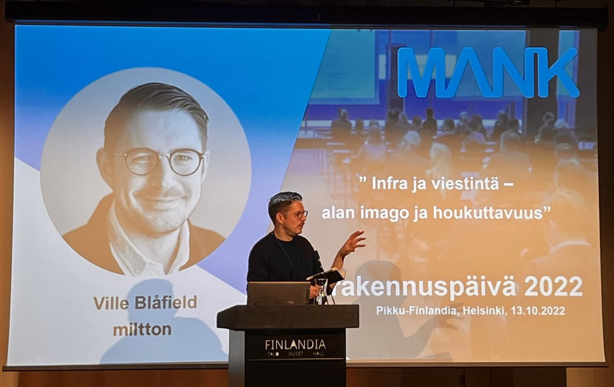 Hyvä kiteytys ja näkökulma - Väyläinfrastuktuuri ei ole sellaisenaan itseisarvo, vaan infran arvo syntyy sen luomasta mahdollisuudesta <a href="/Villebla/">Ville Blåfield</a> #mrp2022