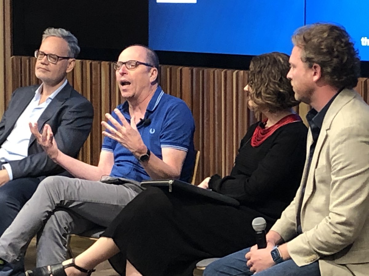 Brisbane_Design's tweet photo. Great discussion today at @QUTEngineering #ABE inaugural lunchtime seminar 'Olympics 2032: Connecting the Regions' with panellists Delwyn Langdon, Jason van Paassen, Shaun Gallagher, Justine Ebzery &amp; Andrew Noonan facilitated by #ABE @FionaLamari https://t.co/dRzrlXFGLF