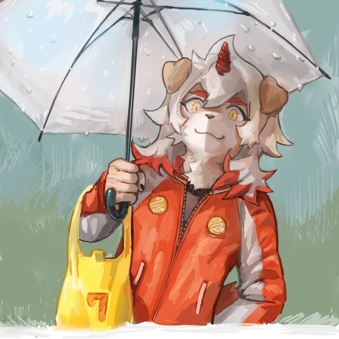 (前回のラフをアイコンに使ってくれた人がいたので、申し訳なくてちゃんと塗ったヨ!)◯。 
