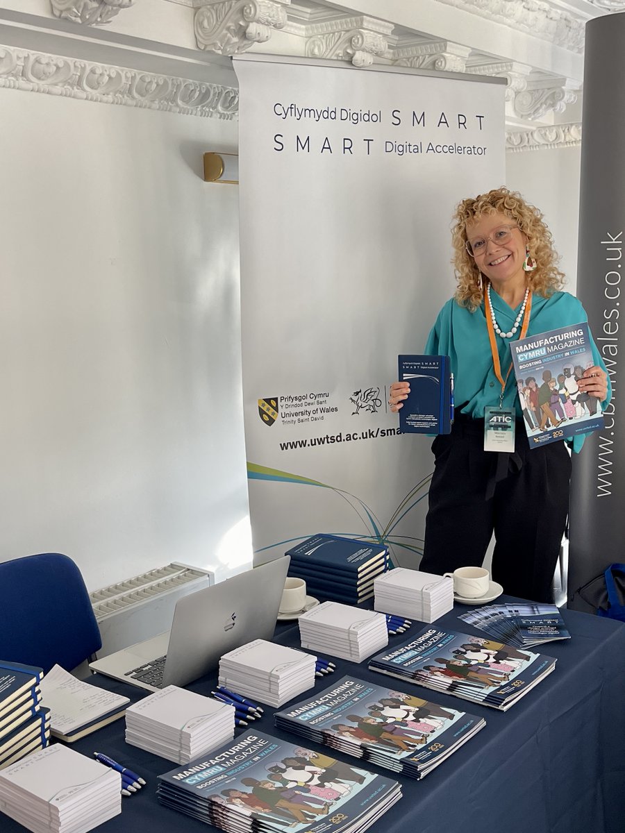 SMART Digital Accelerator is out and about talking to businesses at the <a href="/ATiCUWTSD/">ATiC</a> Symposium at <a href="/UWTSD/">University of Wales Trinity Saint David</a>  

The focus is on innovation in health and wellbeing.

Come and say hello if you are here!

#ATiCSymposium200 #AccelerateWales 

<a href="/WG_innovation/">Welsh Gov Innovation</a> <a href="/UWTSD/">University of Wales Trinity Saint David</a> <a href="/TheAMRC/">Advanced Manufacturing Research Centre</a>