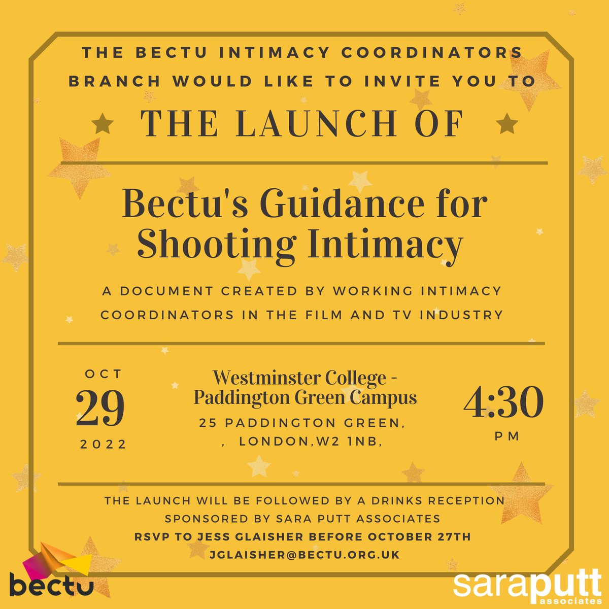 BECTU Intimacy Coordinators tweet media