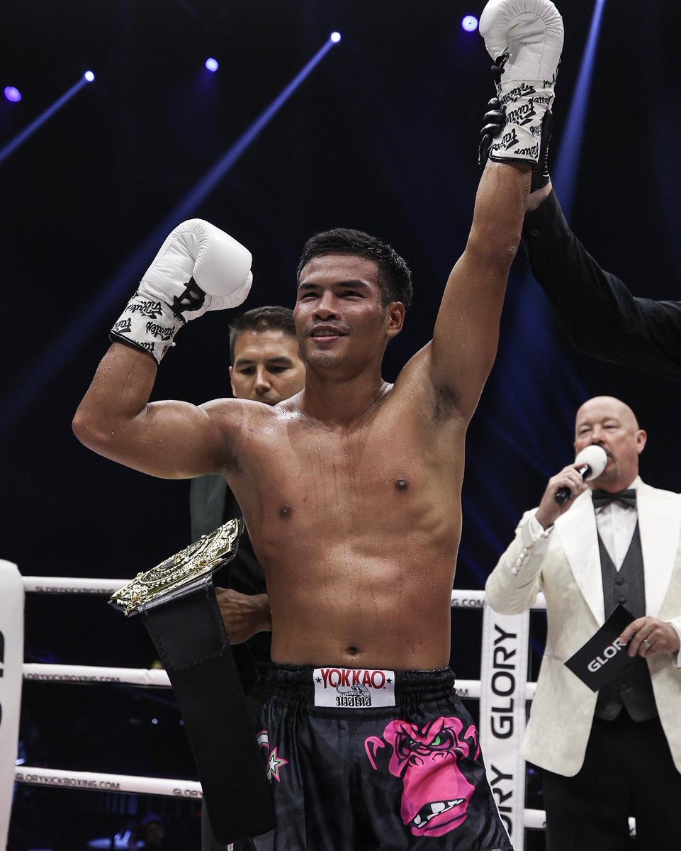 GLORY_NL's tweet photo. And still… De @GLORY_WS Featherweight Kampioen (-65 kg) en @RISE_2003 Super Lightweight World Champion (-65 kg)! #COLLISION4
Bekijk alle #COLLISION4 actie terug via @Videoland. https://t.co/KN4meQrJTV