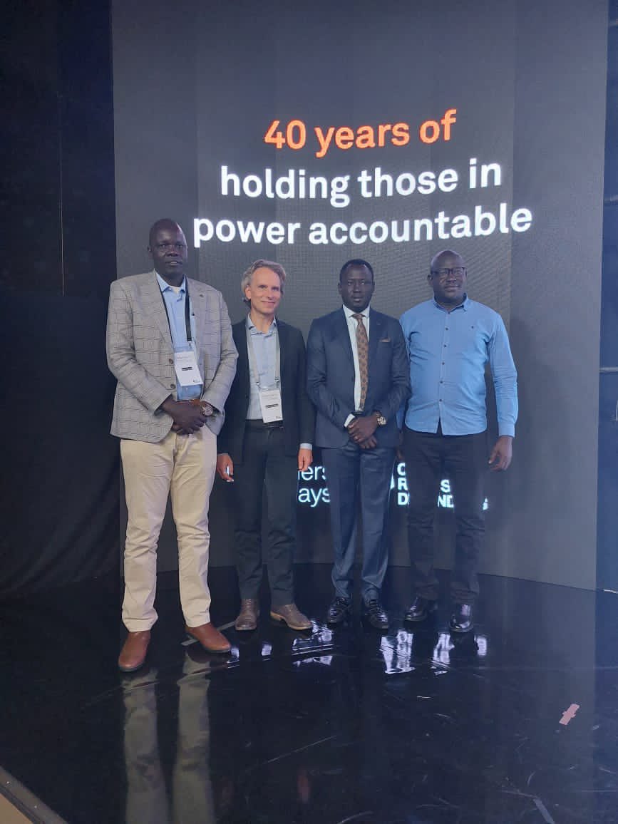 sshrdNetwork's tweet photo. We congratulate @crdefenders on 40 years defending #HR defenders. As a network, we’ve been working with @crdefenders to build knowledge of #HR Defenders on Human Rights in #SouthSudan  We met with @LA_Pettersson at the sidelines of ongoing #DefendersDays 

#StandingWithDefenders https://t.co/8WSWbSyi7t