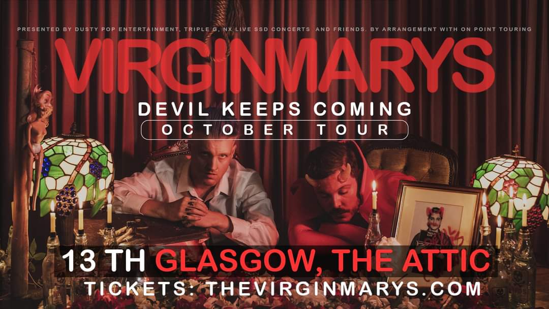 Rockpicschick's tweet photo. Going to be an amazing night!!!!
@thevirginmarys
#octobertour starts in #Glasgow ! #devilkeepscoming
#peacelovetruthmusic
https://t.co/11qUEJymhC https://t.co/bukRXkKmUM