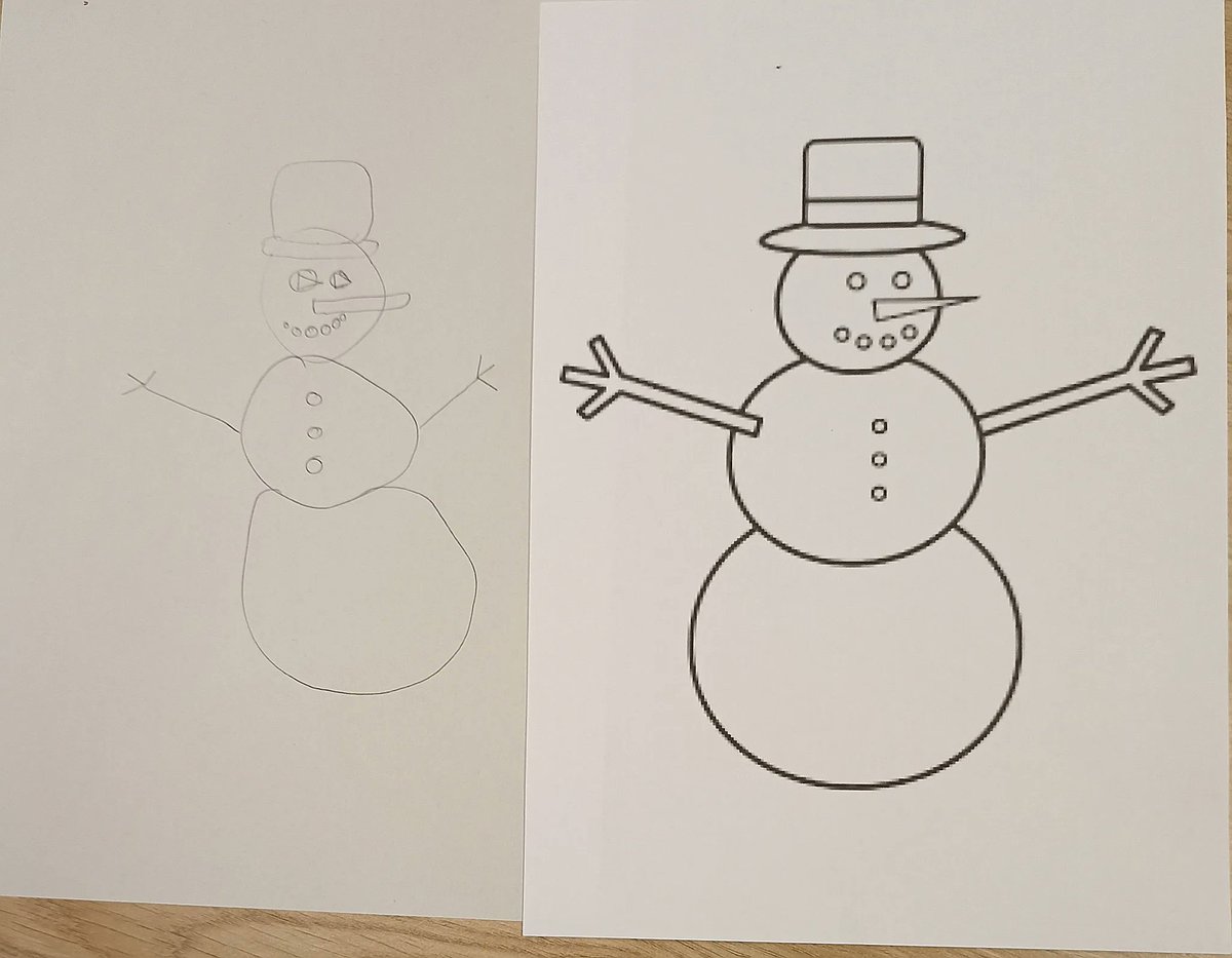 BeyondWordsUK's tweet photo. At our most recent Beyond Words Crew meeting, we worked on communication skills, using an exercise that you may recognise! Sitting in pairs, back-to-back, one member had to describe a line drawing to the other to help them recreate the image. Take a look at the results below! https://t.co/JglBQVZPVb