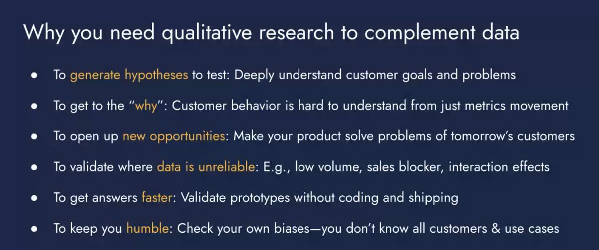 alexwlc's tweet photo. Enjoying @MrJefago's talk at #mtpcon:a reminder of some of the dangers of getting too obsessed with data-driven product decisions - and how qual research and  strategy can help complete the picture https://t.co/jtIsOHi3Ds