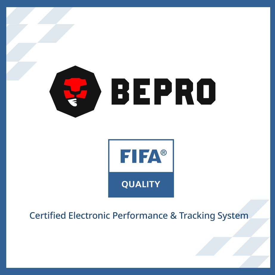 Bepro_EN's tweet photo. We're FIFA certified! ✅

Our Fixed Camera System has a FIFA EPTS Quality certificate!

We &amp; our clients have known about the quality of cameras for a long time. This further proves that our tech is the best out there and suitable for all those in sport, up to the very top! 🔝 https://t.co/4PyJm71Pp3