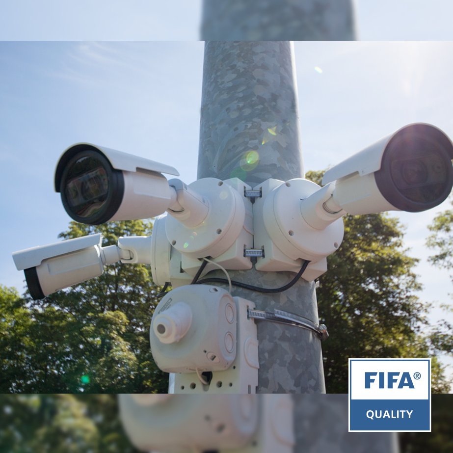 Bepro_EN's tweet photo. We're FIFA certified! ✅

Our Fixed Camera System has a FIFA EPTS Quality certificate!

We &amp; our clients have known about the quality of cameras for a long time. This further proves that our tech is the best out there and suitable for all those in sport, up to the very top! 🔝 https://t.co/4PyJm71Pp3