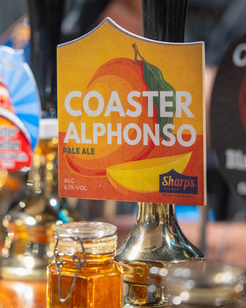 SharpsBrewery's tweet photo. Stoked that #CoasterAlphonso is now available via our shop. A #MicroBrew designed and created by our #Coaster brewing team, we've used #Citra & #Azacca hops to create a pale ale packed with tropical mango aromas & flavours.
Shop: https://t.co/ZvVbVfCplo
https://t.co/FsuV6HMR6a https://t.co/eD4XPt5E1z