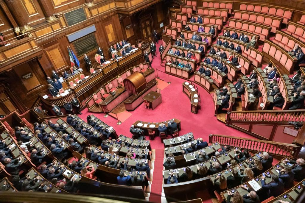 AntonioDePoli's tweet image. 🟢⚪🔴 Oggi in Aula in #Senato primo giorno della diciannovesima legislatura. A Palazzo Madama è in corso il voto per l’elezione del nuovo Presidente del Senato 🇮🇹🇮🇹🇮🇹