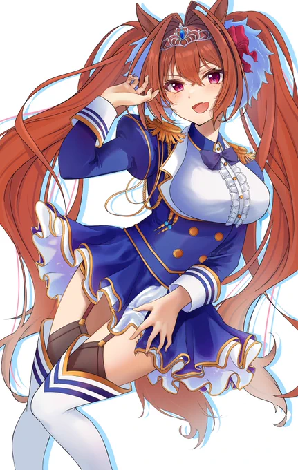 #画力ビフォーアフター#ウマ娘←2021.5        現在→ 