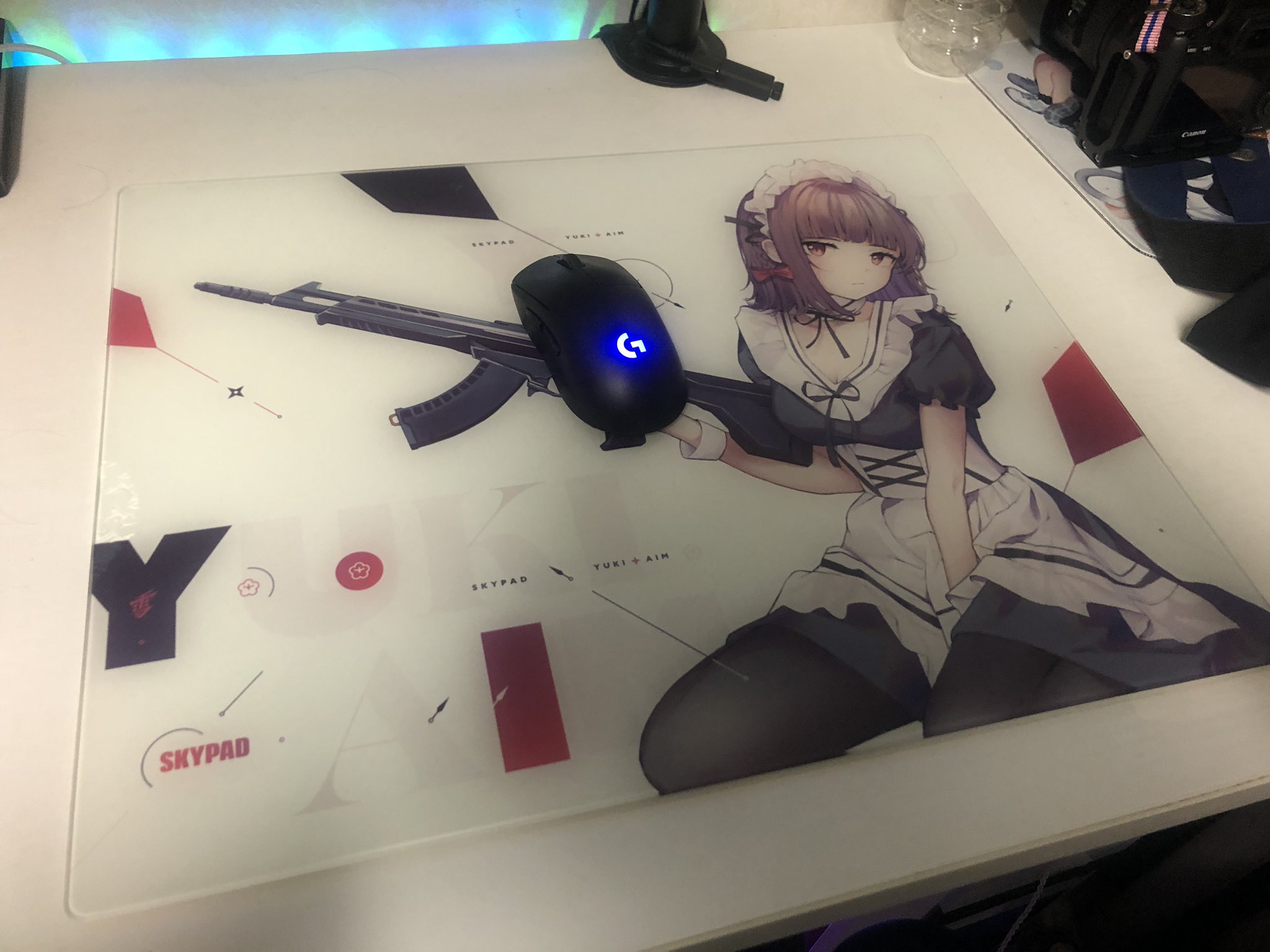 新品未使用 YukiAim SKYPAD3.0 XL コラボマウスパッド