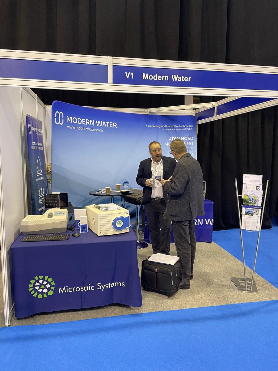 Microsaic's tweet photo. We are starting off Day 2 strong at #WWEM! Make sure you stop by our Booth V1 to learn more about our innovative solutions. We will also be outside the convention centre giving tours of our lab in a van. #MSYS #WWEM #PFAS #labinavan #environment https://t.co/n8gdYlXeEG