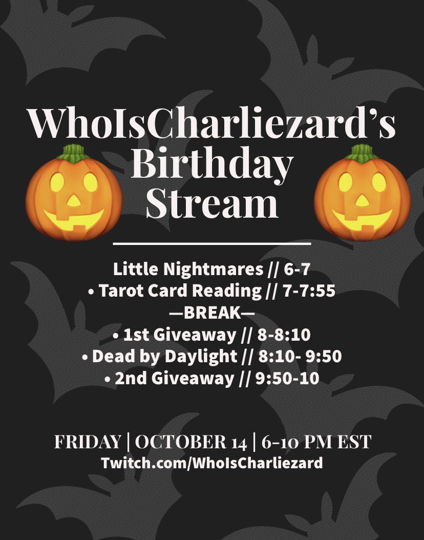 WhoIsCelestria's tweet photo. Here is the breakdown for the birthday stream TOMORROW 10/14!! 🙂 Ahhhhh I can’t tell you how excited I am!! 

Giveaways include: one signed copy of @lashondalove_’s book ‘Take This With You’ and one $10 Steam gift card. TWO chances to win‼️ 

I can’t wait to see you all there 💜 https://t.co/L07qXyHUPd