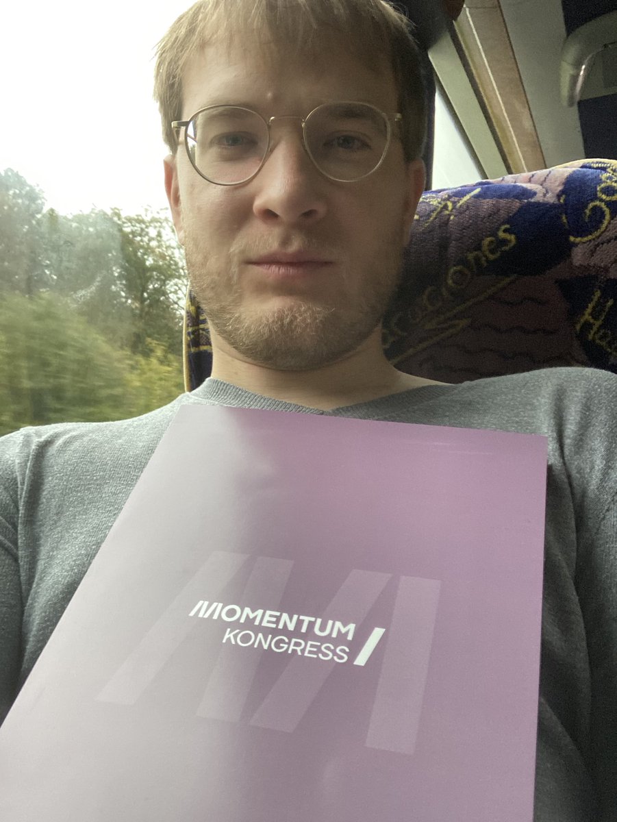 Heute geht’s zum <a href="/momentum_kon/">Momentum Kongress</a> ! Freu mich schon sehr