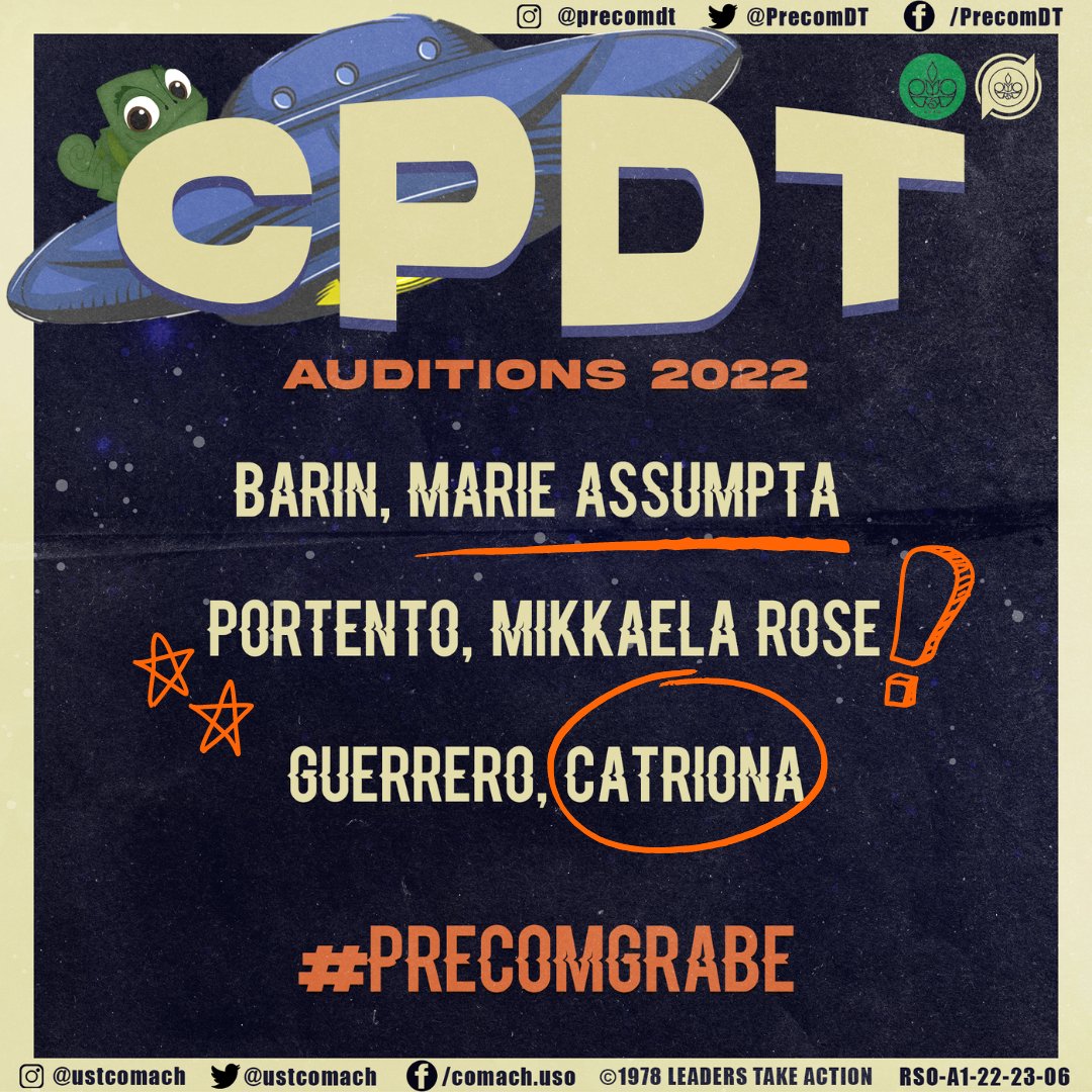 PrecomDT's tweet photo. WELCOME TO THE CREW 🎆

The newest members of Comach Precom Dance Troupe  are ready to aim for the stars 💫 We welcome you to our #TeamGrabe and there are big things are definitely coming 💚💛 https://t.co/SPDYinR6x1