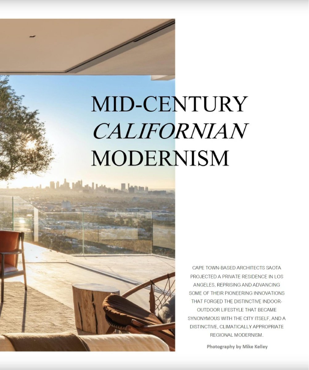 Bellgave Place, LA​ - featured on the cover of G&amp;G Magazine. 

Lead Designers: <a href="/_SAOTA/">SAOTA</a> 

#saota #architecture #losangeles

<a href="/GandGMag/">GandG Magazine</a>