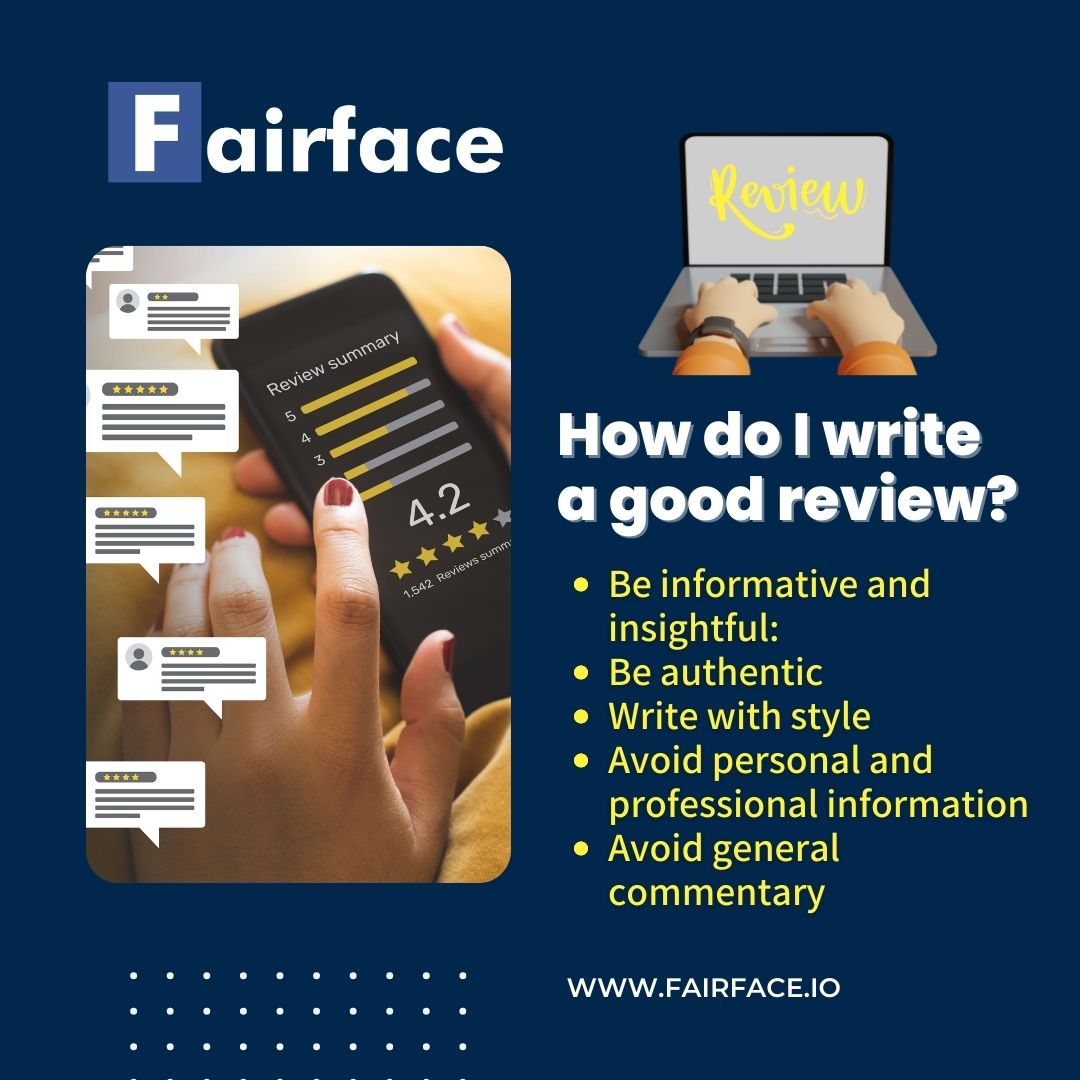 FAFToken's tweet photo. How do i write a good review?
Join Us:
https://t.co/burZHu3IKf
#review #reviewwriting #businessreview #customerreview #fairfacereview #goodreview #fairface #reviewplatform $FAF https://t.co/X2SyhByCUj