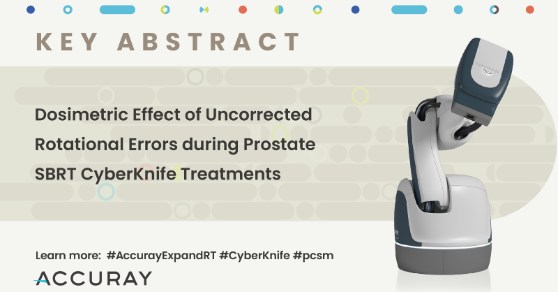 Accuray_Fr's tweet photo. #Movember : découvrez cet outil utile permettant de décider s'il est sûr de traiter une prostate par #SBRT sans corrections rotationnelles pour une fraction donnée avec le #Cyberknife. #AccurayExpandRT #ESTRO2022 #pcsm #RadOnc #CancerDeLaProstate #ExpandCurativePower