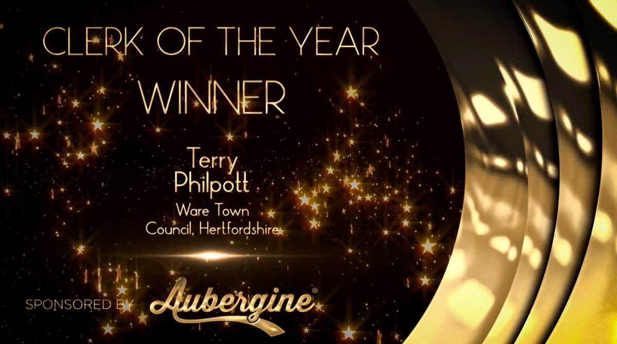 … and the winner is... 

⭐️ Terry Philpott, Ware Town Council (<a href="/WareTownCouncil/">Ware Town Council</a>)

#StarCouncilAwards