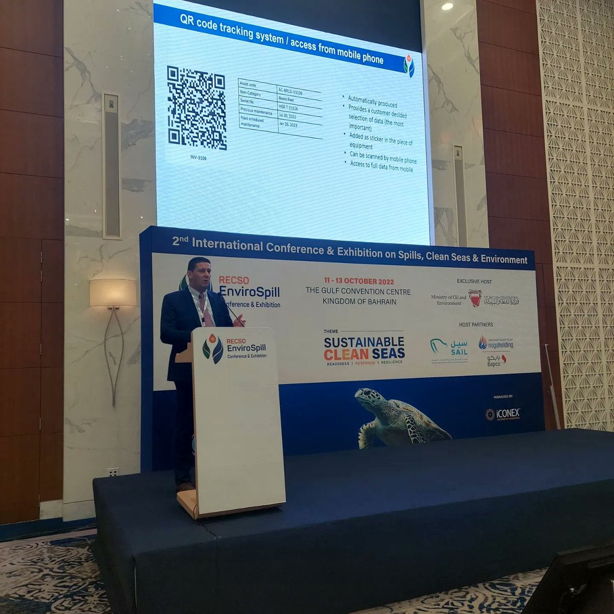 envirospill's tweet photo. #RECSOEnviroSpill2022 Technical Session 9
Theme: Incident Management System for Oil Spill
Speaker: Illias Pavlidis, HSSEQ Manager, Lamor
#recsoenvirospill2022 #readiness #response #resilience #sustainable #spilltechnology #marinelife #aquaenvironment #iconexglobal #iconex https://t.co/4cxU2pKZMp