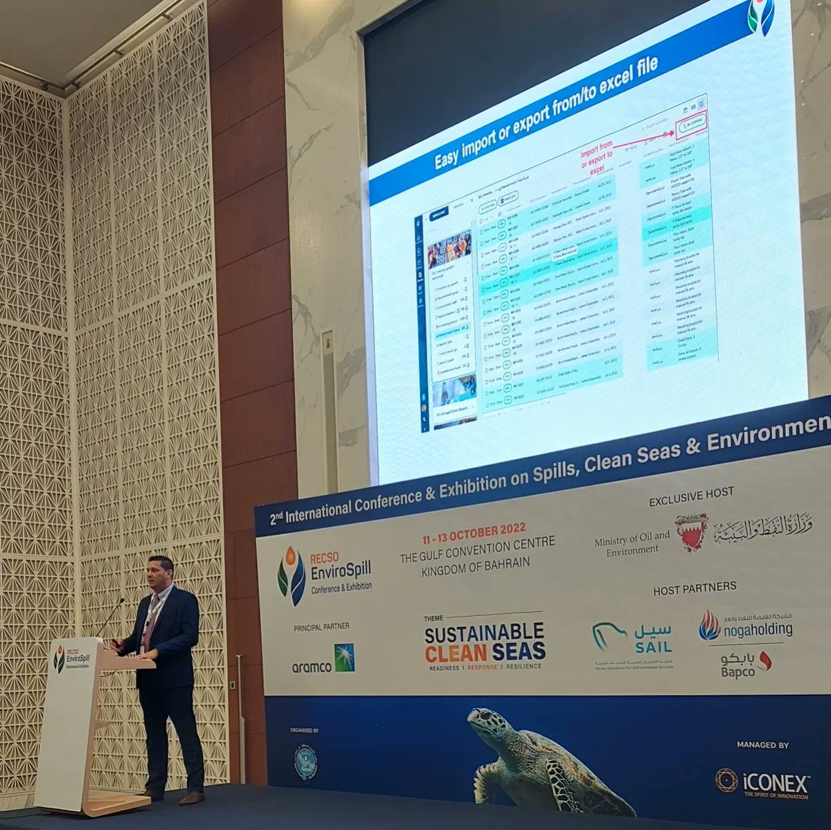 envirospill's tweet photo. #RECSOEnviroSpill2022 Technical Session 9
Theme: Incident Management System for Oil Spill
Speaker: Illias Pavlidis, HSSEQ Manager, Lamor
#recsoenvirospill2022 #readiness #response #resilience #sustainable #spilltechnology #marinelife #aquaenvironment #iconexglobal #iconex https://t.co/4cxU2pKZMp
