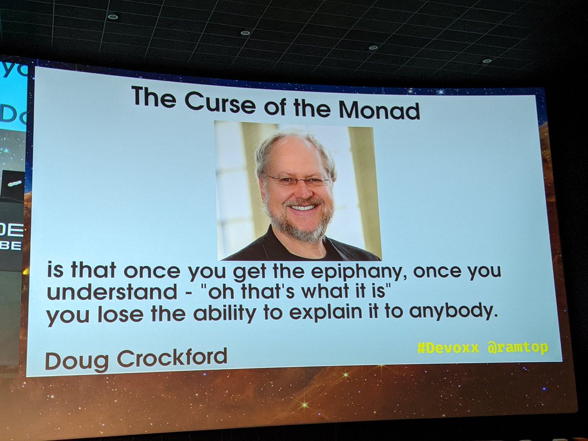 jbkt's tweet photo. #devoxx @ramtop https://t.co/w0UXHid0HJ