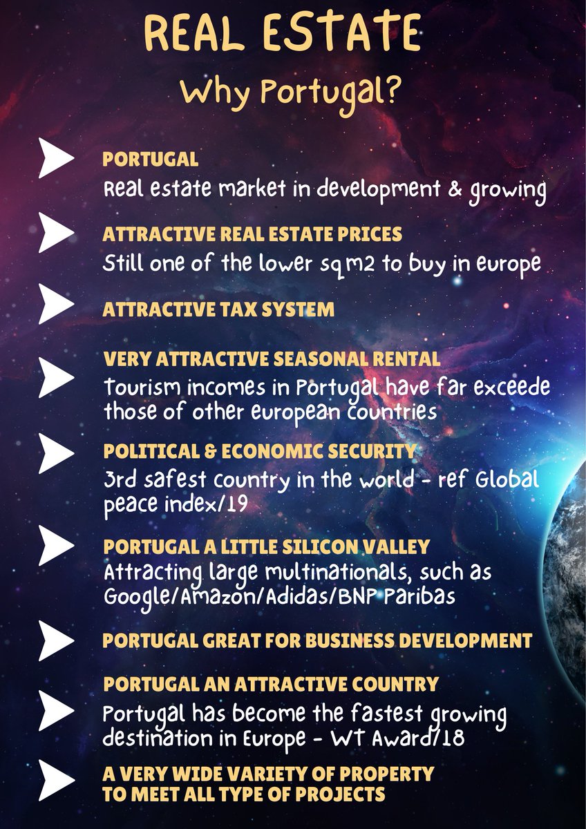 Great opportunity to invest in Portugal..!!! and allowing to create a diverse portfolio and not just focused in the Crypto market.. Have a great day..!! 

#portugal #nftrealestate #nftcommunity #nft
