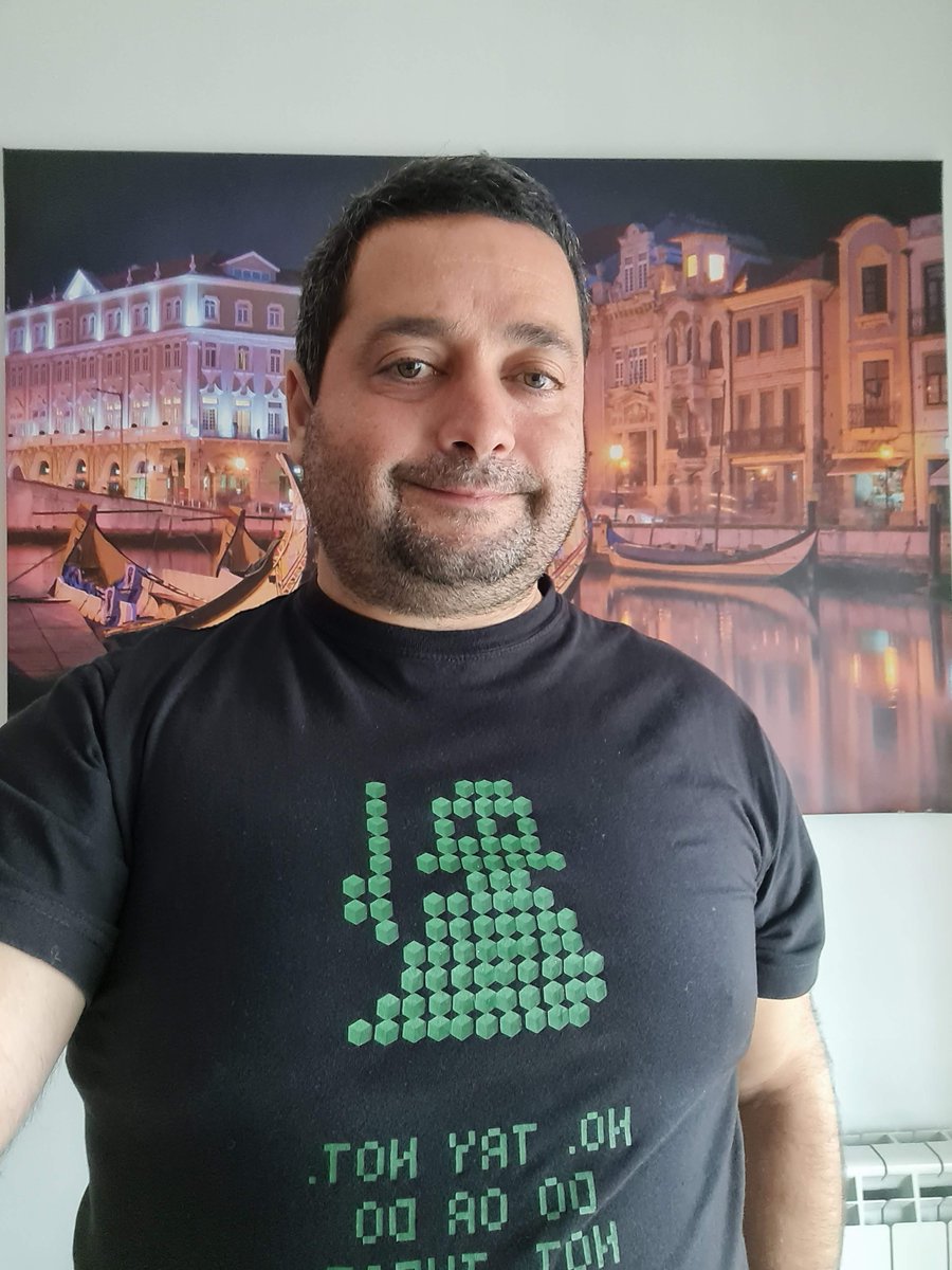 darktelecom's tweet photo. Thrilled to participate as juri in the #hackathon as part of #AveiroTechWeek.
I have participated in similar ones as seen in this t-shirt from "codebits" (remember @celso?); it was fun and won some prizes :) Your turn now!
Info: https://t.co/dLkxBxJ6fN
#creativity @CMAveiro https://t.co/FCHbz7GCyS