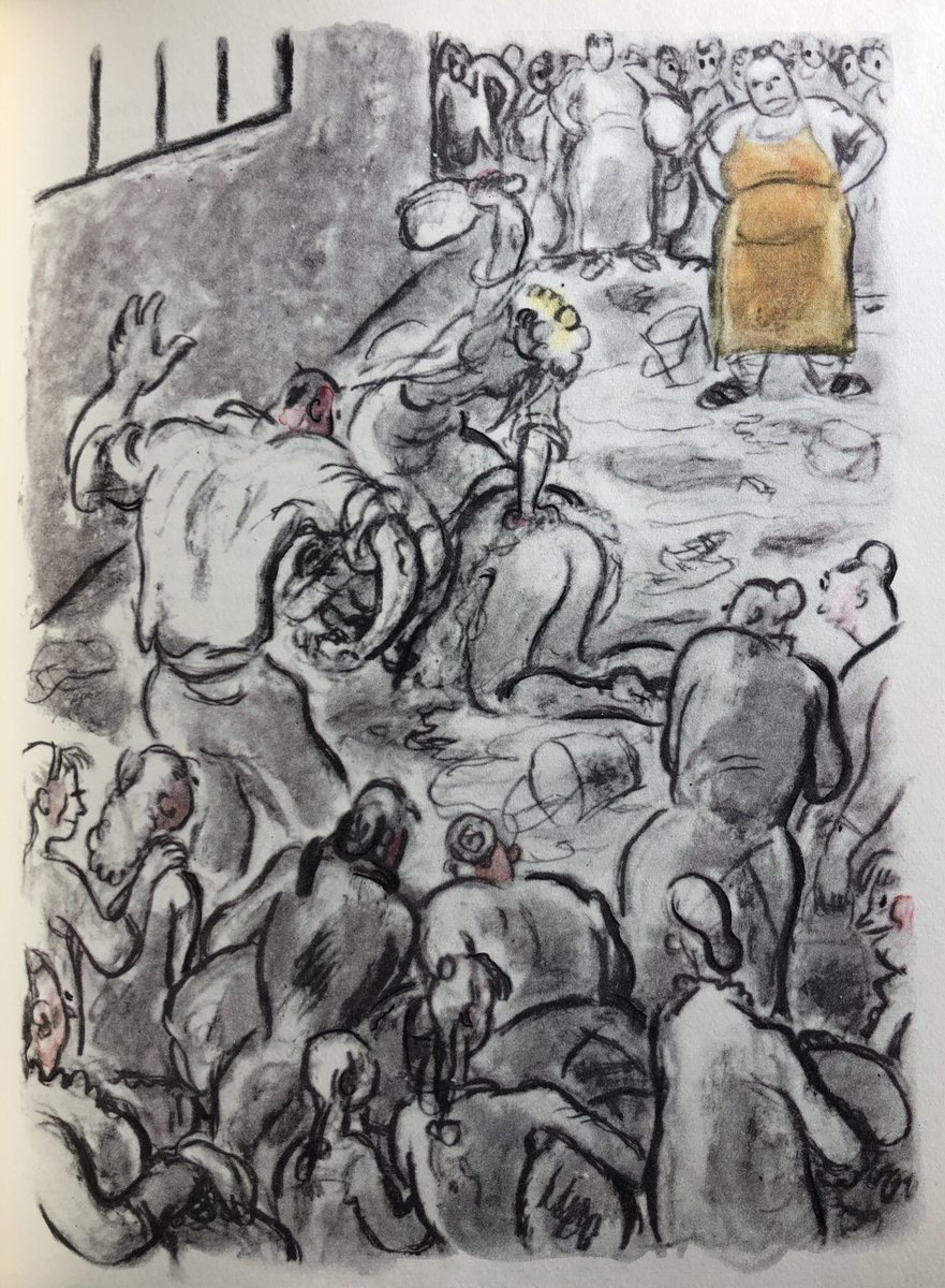 Gus Bofa sur « L'Assommoir », 1957 