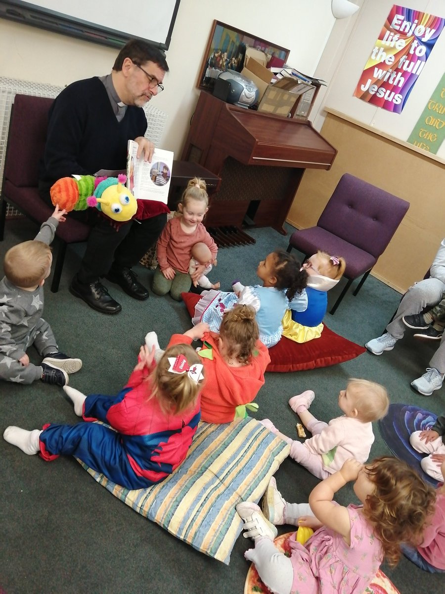 St Luke's Tots enjoyed the story with Wiggle today. <a href="/PlacesProject/">Places Project</a>
