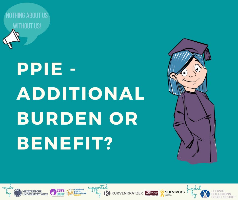 CopeGroup's tweet photo. The thorough involvement of patients and the public, i.e. #PPIE is generally associated with a greater expenditure of resources💰

BUT: It can make the research much more relevant or significant and bring far better quality! 🙌 https://t.co/Qykeeymihw