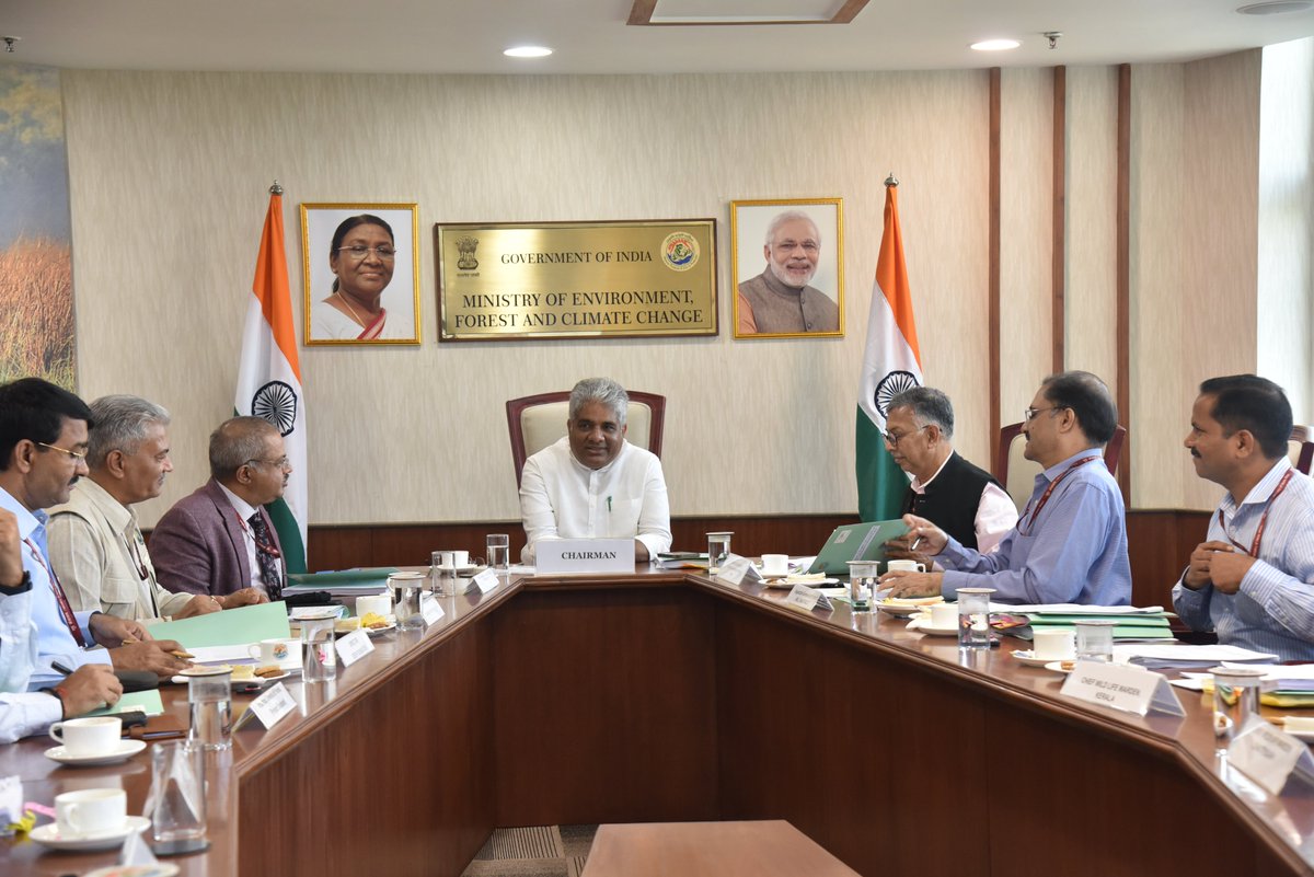 Bhupender Yadav on Twitter: "Chaired the 70th Standing Committee