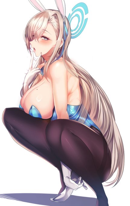 一之瀬バニーアスナ #BlueArchive #ブルアカ 